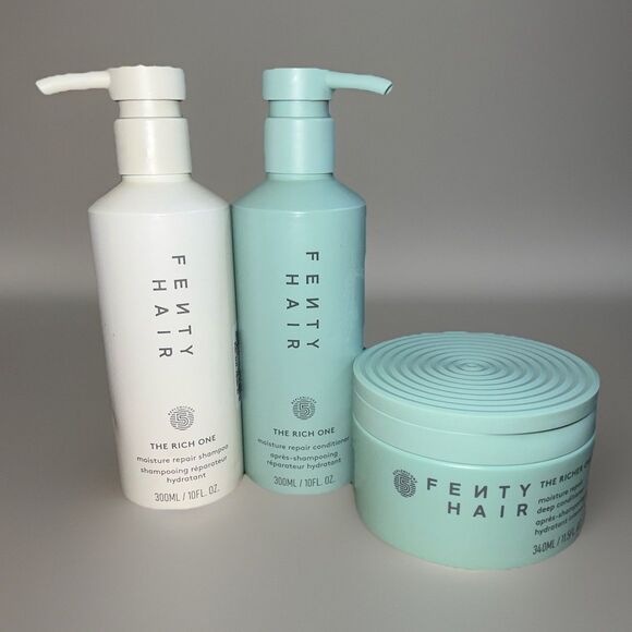 Fenty Hair The Rich One Moisture Repair Shampoo Conditioner+ The Richer One Mask - Picture 3 of 13